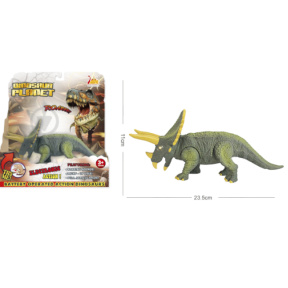 Triceratops cu sunet și lumină, 14 cm