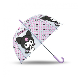 ПроUmbrelă transparentă Kuromi , diametru 46 cm