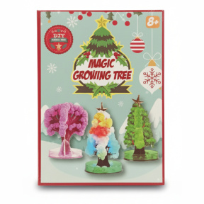 Anul Nou. Experimente. Creșterea cristalelor, Brăduț, 16 cm, verde