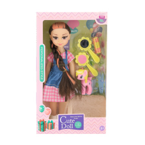 Păpușă cu accesorii, 35 cm, mix