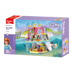 Конструктор Sluban «Секретный остров», 195 элементов