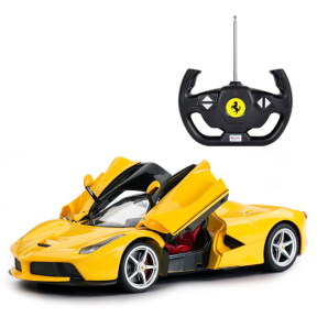 Mașină RASTAR R/C 1:14 Ferrari LaFerrari 50100, galben