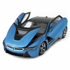 Машина  RASTAR Die cast 1:24 BMW i8,  синий