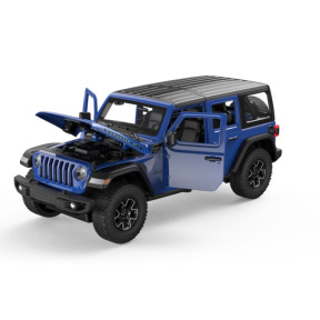 Mașină  RASTAR Die cast 1:32 Jeep Wrangler Rubicon 4xe, albastru