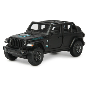 Mașină  RASTAR Die cast 1:32 Jeep Wrangler Rubicon 4xe, negru