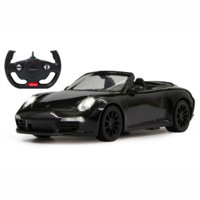 Mașină RASTAR R/C 1:12 Porsche 911 Carrera S 47700, neagră
