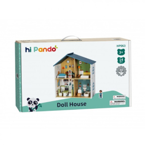 Деревянный кукольный домик,Tooky Toy