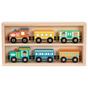 Набор поезда в коробке,Tooky Toy