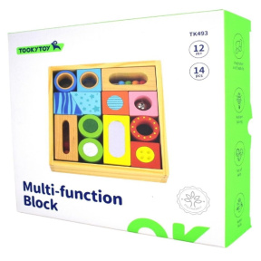 Деревянный Многофункциональный блок "Замок"Tooky Toy