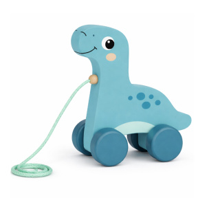 Jucărie din lemn pe șnur „Dinozaur” Tooky Toy