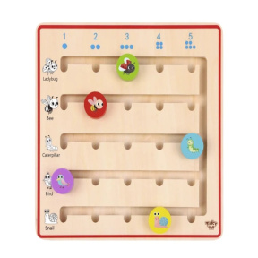 Деревянная игра для обучения счёта Tooky Toy
