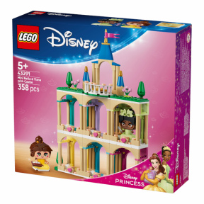 Constructor LEGO Disney Mini Belle și Tiana cu castel