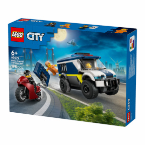 Constructor LEGO City Dubă poliției pentru transportul deținuților