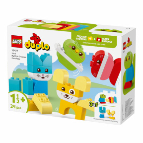 Constructor LEGO DUPLO 3 în 1 Animale de companie creative și drăguțe