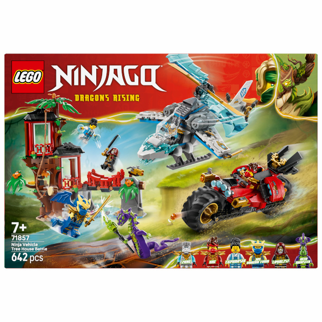 Constructor LEGO Ninjago Bătălia Ninja la Căsuțe în copac