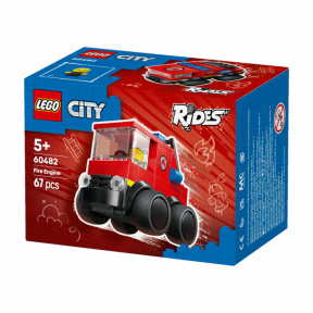 Constructor LEGO City Rides – Camion de pompieri