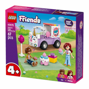Constructor LEGO Friends Mașină de livrare a tortului Unicorn