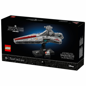Constructor LEGO Star Wars Cruiser de atac clasa Venator