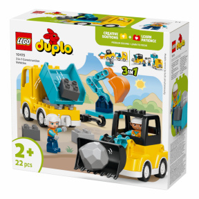 Constructor LEGO DUPLO Utilaje de construcții 3 în 1