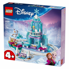 Constructor LEGO Disney Castelul de gheață al Elzei și aventurile în zăpadă