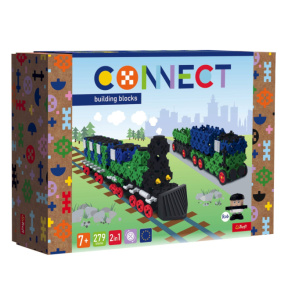 Конструктор Connect Поезд Trefl