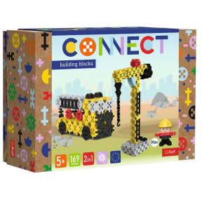 Конструктор Connect Строительный кран,Trefl
