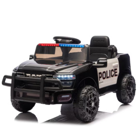 Mașină electrică RAM Police12V4.5AHx1,12Wx2+25Wx2