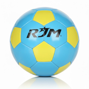 Футбольный мяч Size 5 Machine-Stitched желто-синий