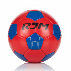 Футбольный мяч Size 5 Machine-Stitched красно-синий