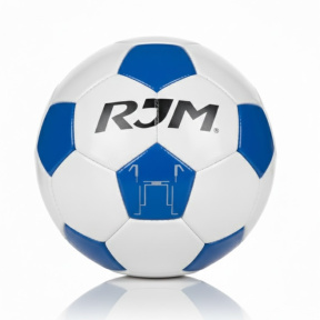 Футбольный мяч Size 5 Machine-Stitched сине-белый