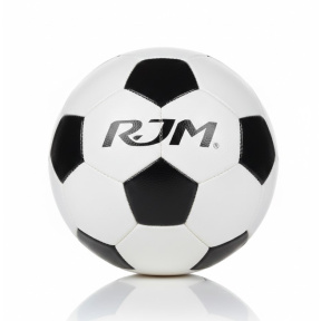 Футбольный мяч Size 5 Machine-Stitched черно-белый