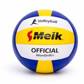 Волейбольный мяч Size 5 PU Leather-Covered, желто-синий