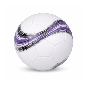 Minge de fotbal Size 5 Cowhide Pattern 6, violet
