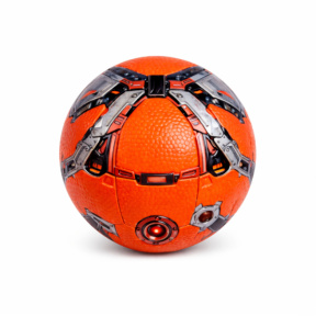 Minge de fotbal Size 2 PVC, roșu