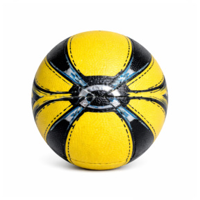 Minge de fotbal Size 2 PVC, galben-negru