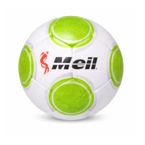 Minge de fotbal Size 5 TPU Machine-Stitched 2 verde lime