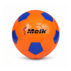 Minge de fotbal Size 2 TPU, albastru-portocaliu