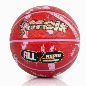 Баскетбольный мяч Size 7 High-Foam Rubber, красный