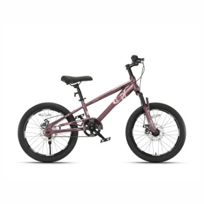 Bicicletă pentru copii cu 2 roți, 18 inch, violet