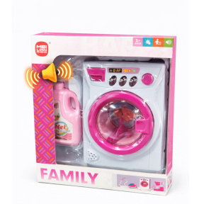 Игрушка стиральная машинка со светом, звуком