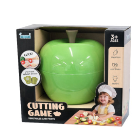 Set de fructe și legume pentru tăiere, în măr