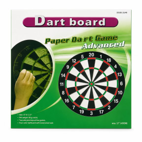 Darts (diametru 38 cm), cutie verde
