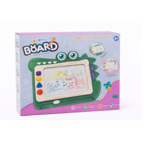 Магнитная доска для рисования "Dinosaur", синий