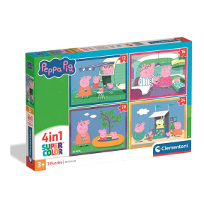 Puzzle Clementoni "4 in 1 Peppa Pig 2026", 72 элемента