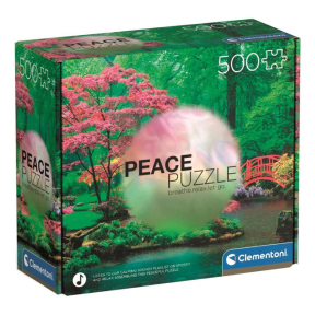 Puzzle Clementoni "Peace Puzzles Raindrops Lullaby" , 500 piese