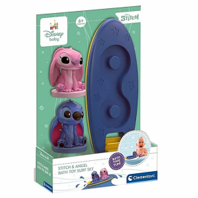Set pentru baie Clementoni STITCH + ANGEL
