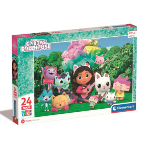 Puzzle Clementtoni "Gabbys Dollhouse", 24 piese, MAXI