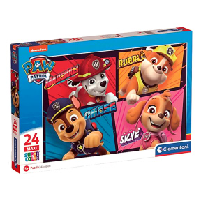 Puzzle Clementoni "Patrula Cățelușilor", 24 piese, MAXI