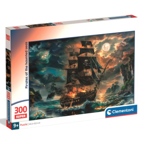 Puzzle Clementoni "Piratii Marilor Bantuite", 300 piese