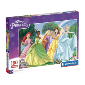 Puzzle Clementoni "Prințese", 180 piese, seria SUPER